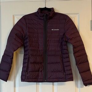 Columbia Dark Purple Insulated Jacket